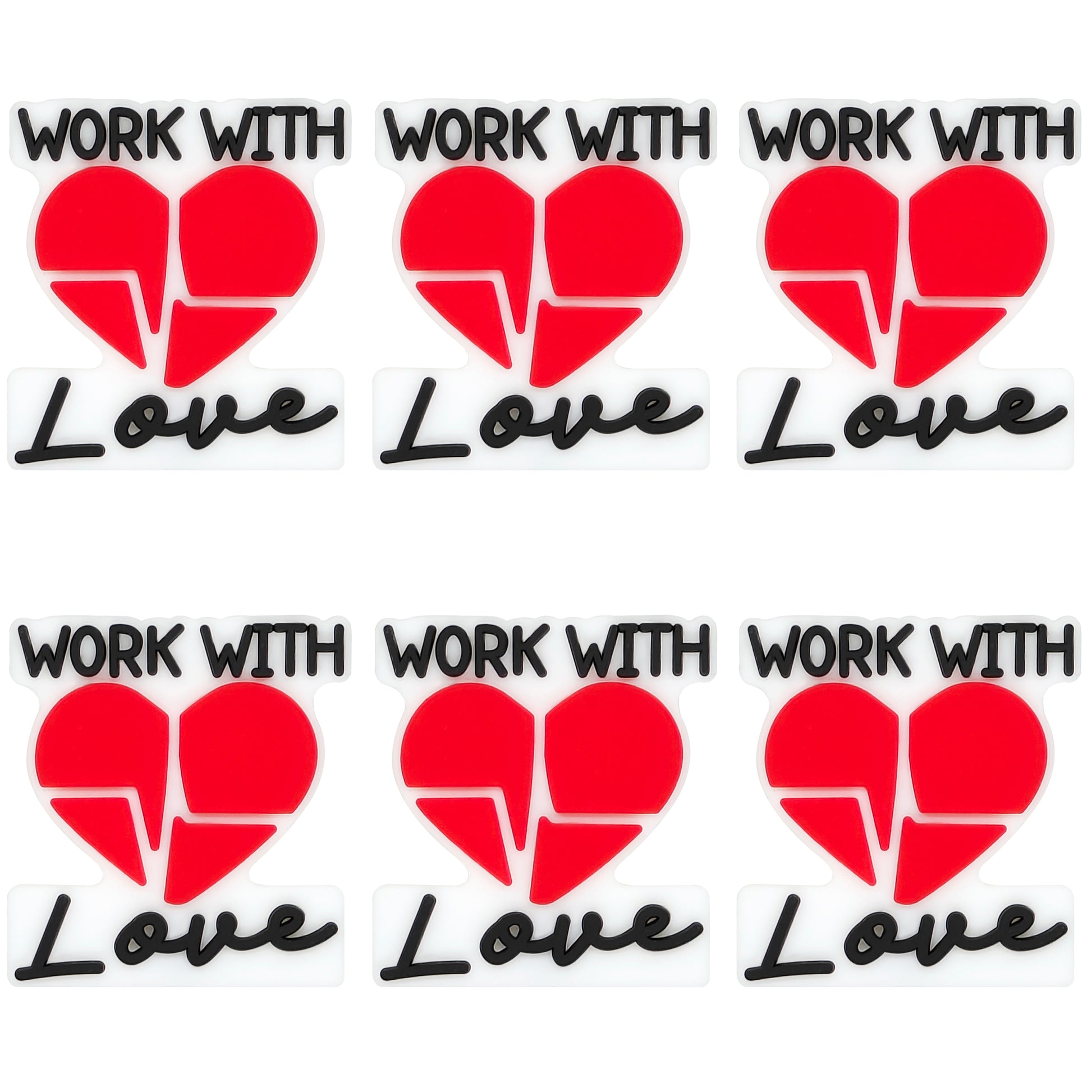 Work With Love Broken Heart Focal