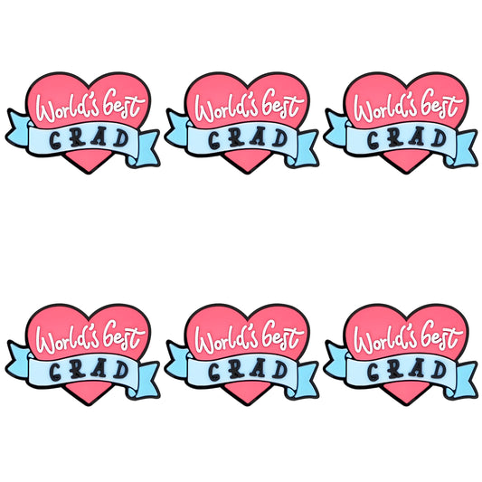 World's Best GRAD Heart Focal