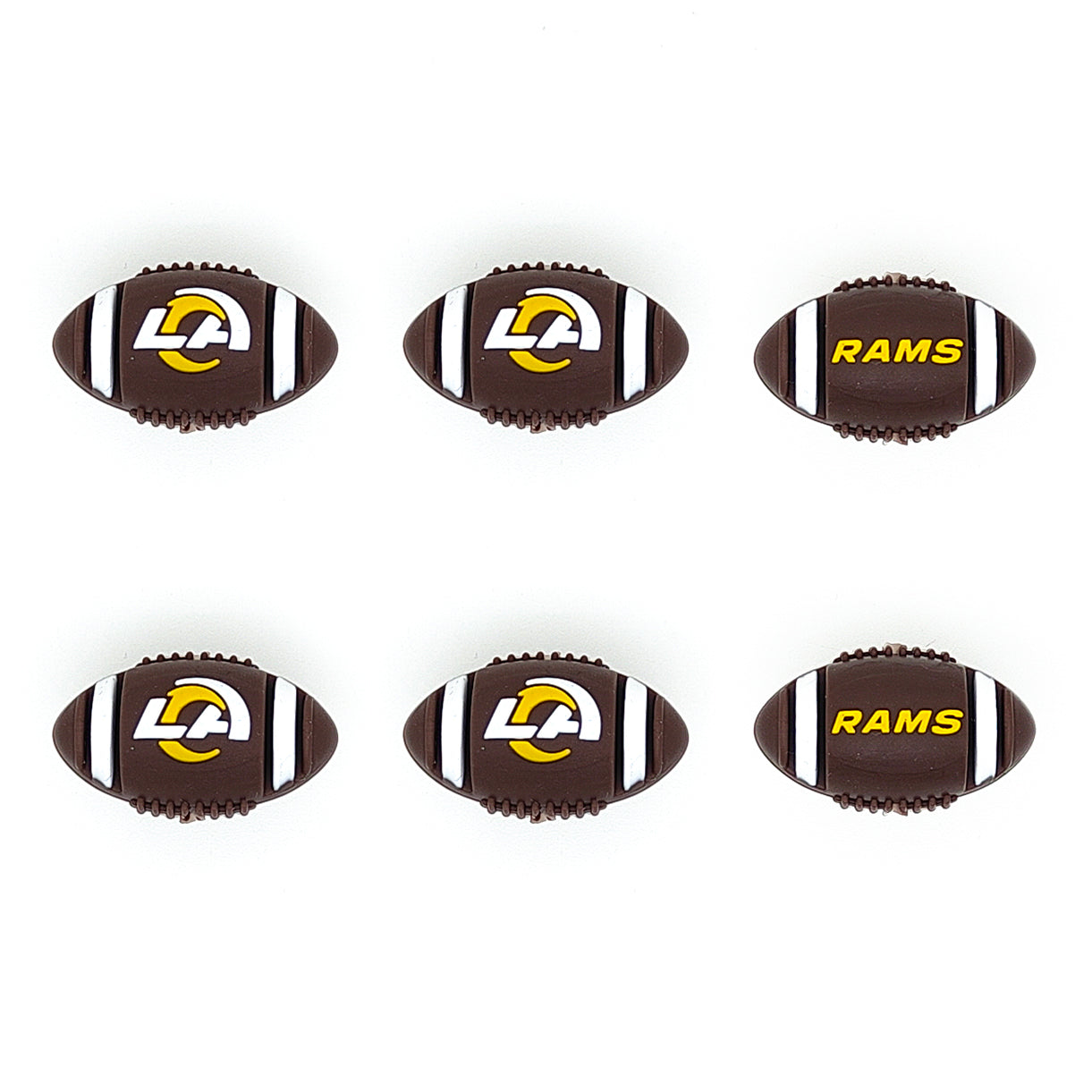 Football Team Focal Silicone Beads