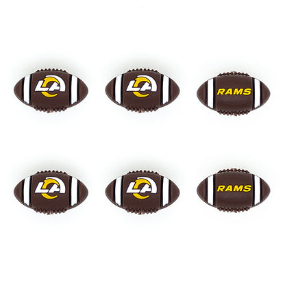 Football Team Focal Silicone Beads