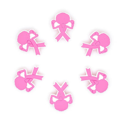 Pink Ribbon Breast Cancer Awareness Focal