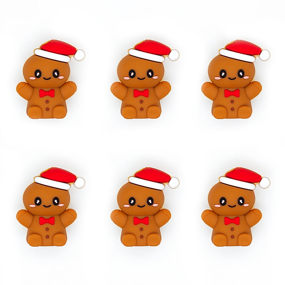 3D Gingerbread Man Christmas Focal