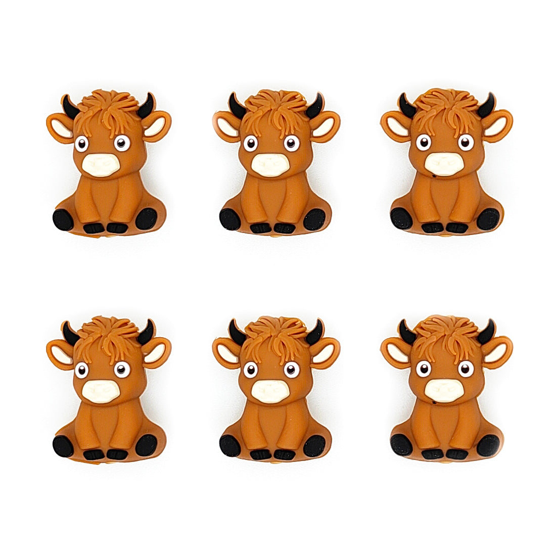 3D Highland Cow Focal