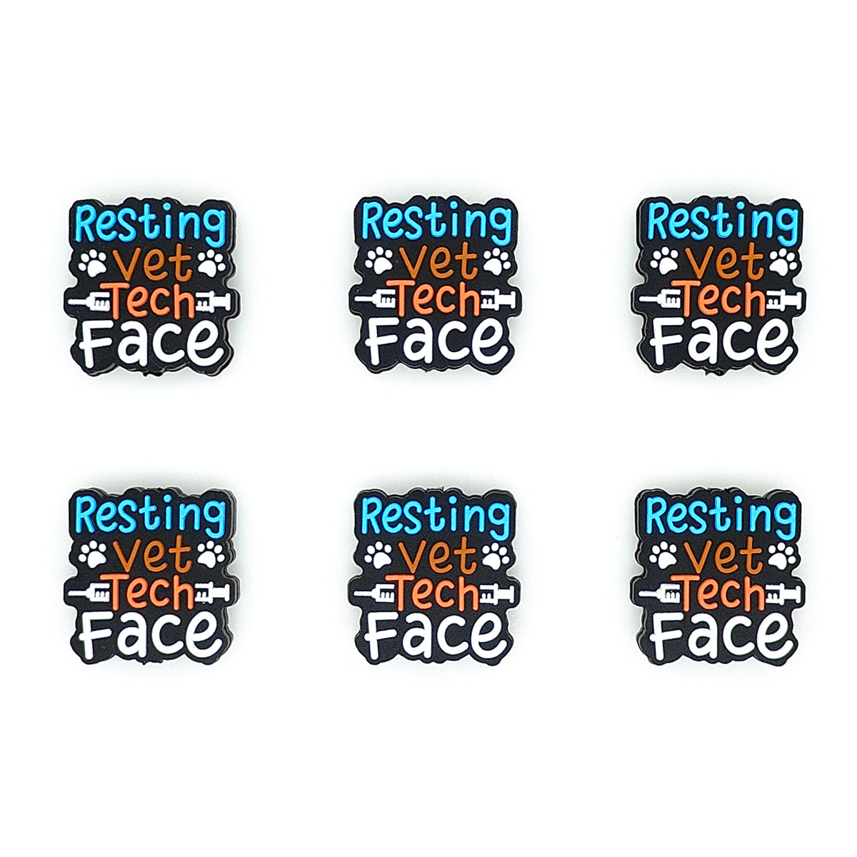 Resting Vet Tech Face Focal