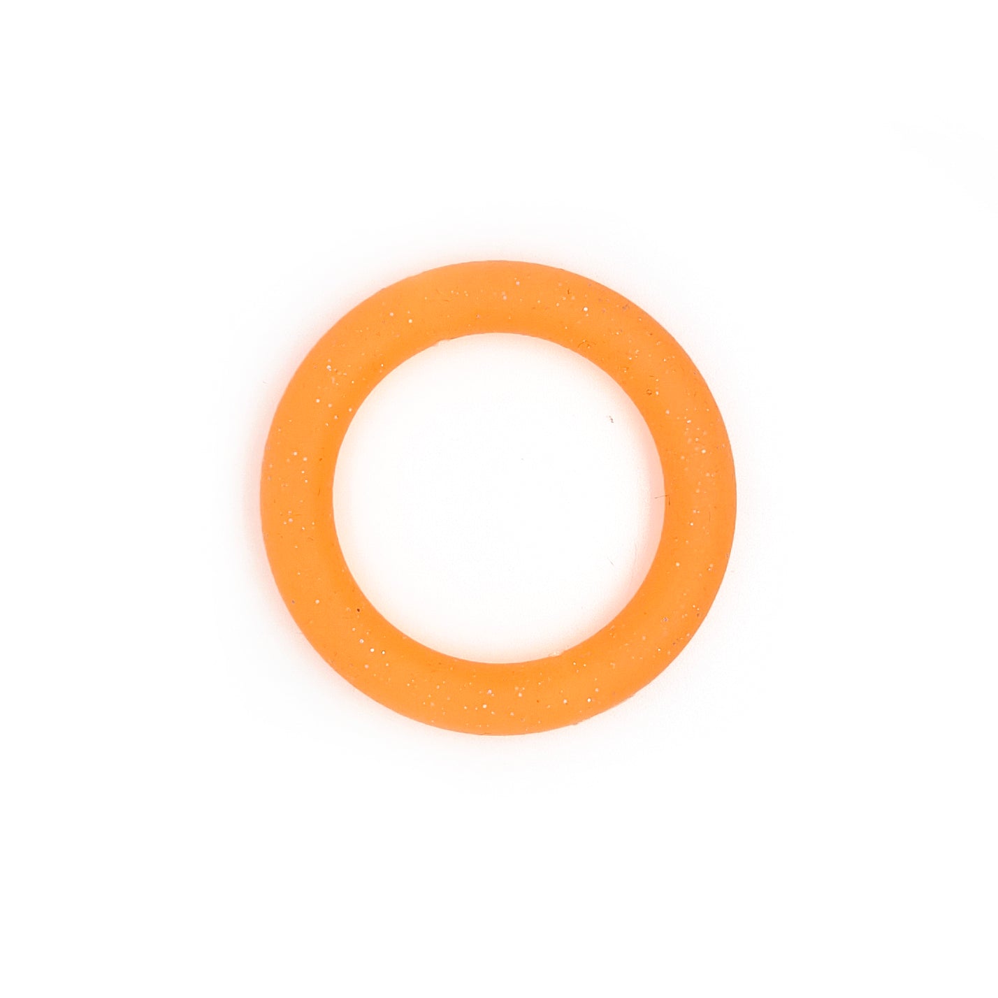 65mm Glitter Silicone Ring Loop with 2 holes