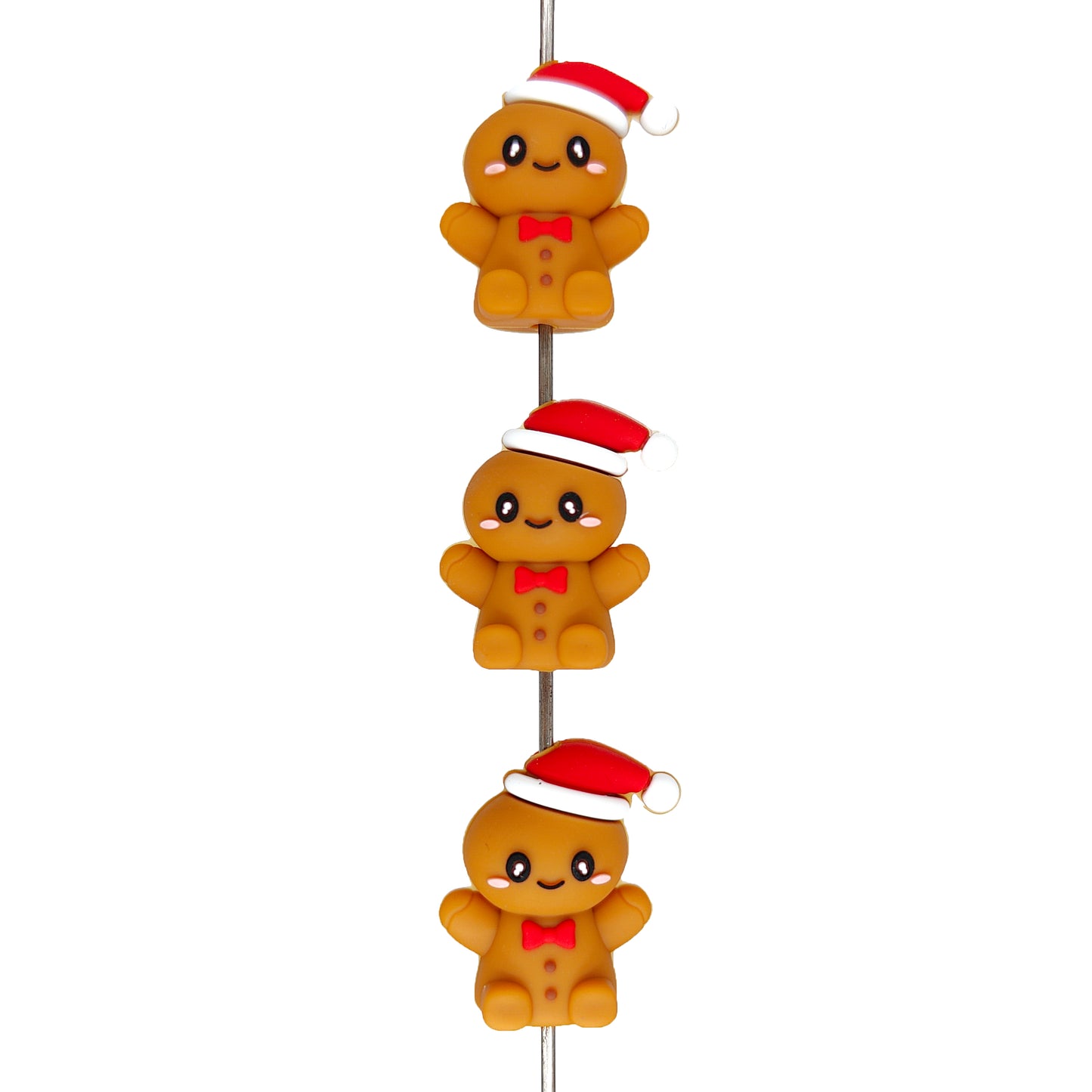 3D Gingerbread Man Christmas Focal