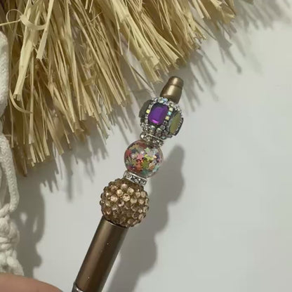 Sparkle Rhinestone Beads, Bling Gem Rhinestone Beads,Fancy Beads For Pen