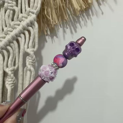 20mm Flower Polymer Clay Fancy Beads Mix, Chunky Bubblegum Beads