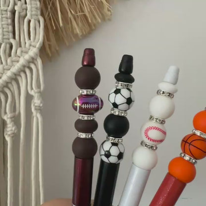 4Pcs Sport Themed Beadable Pen Kit