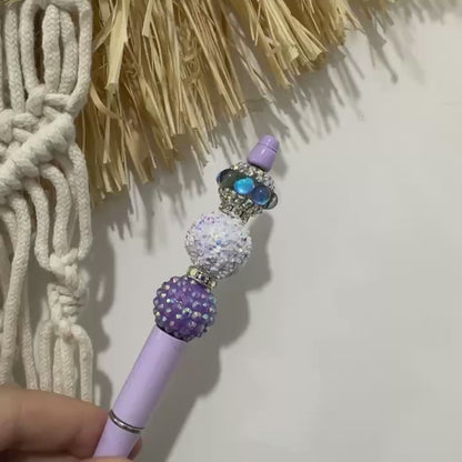 Sparkle Gem Rhinestone Acrylic Beads Pen Focals