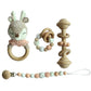 Deer Crochet Rattles Toys Set