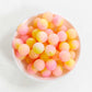 12/15mm Print Silicone Beads - Round - #102