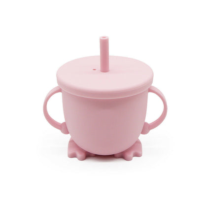 Baby Silicone Straw Cup