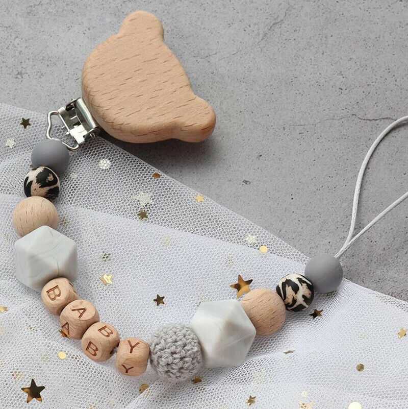 Star Pacifier Clips - Personalized