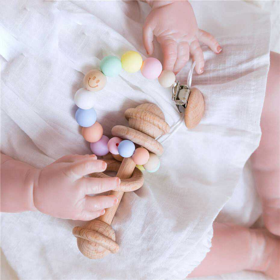 Beech Wood Stroller Toys