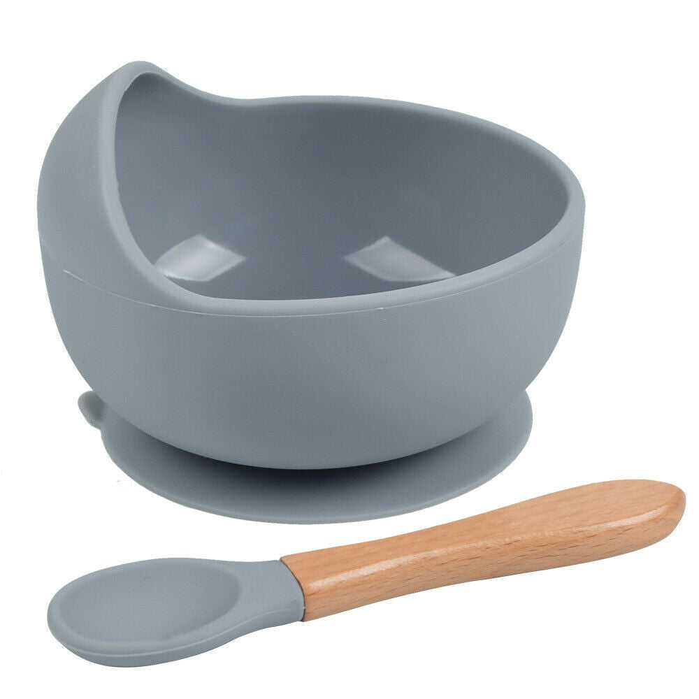 Silicone Bowl & Spoon