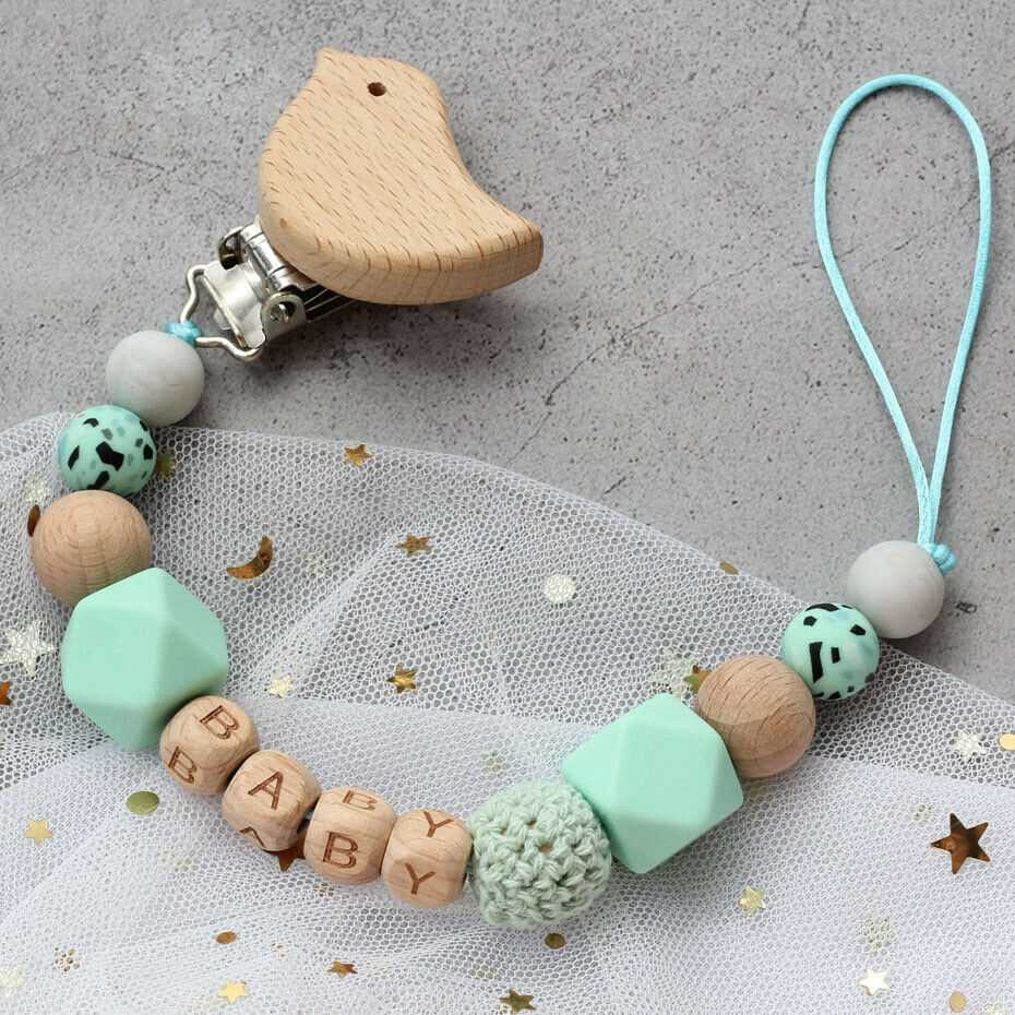 Star Pacifier Clips - Personalized