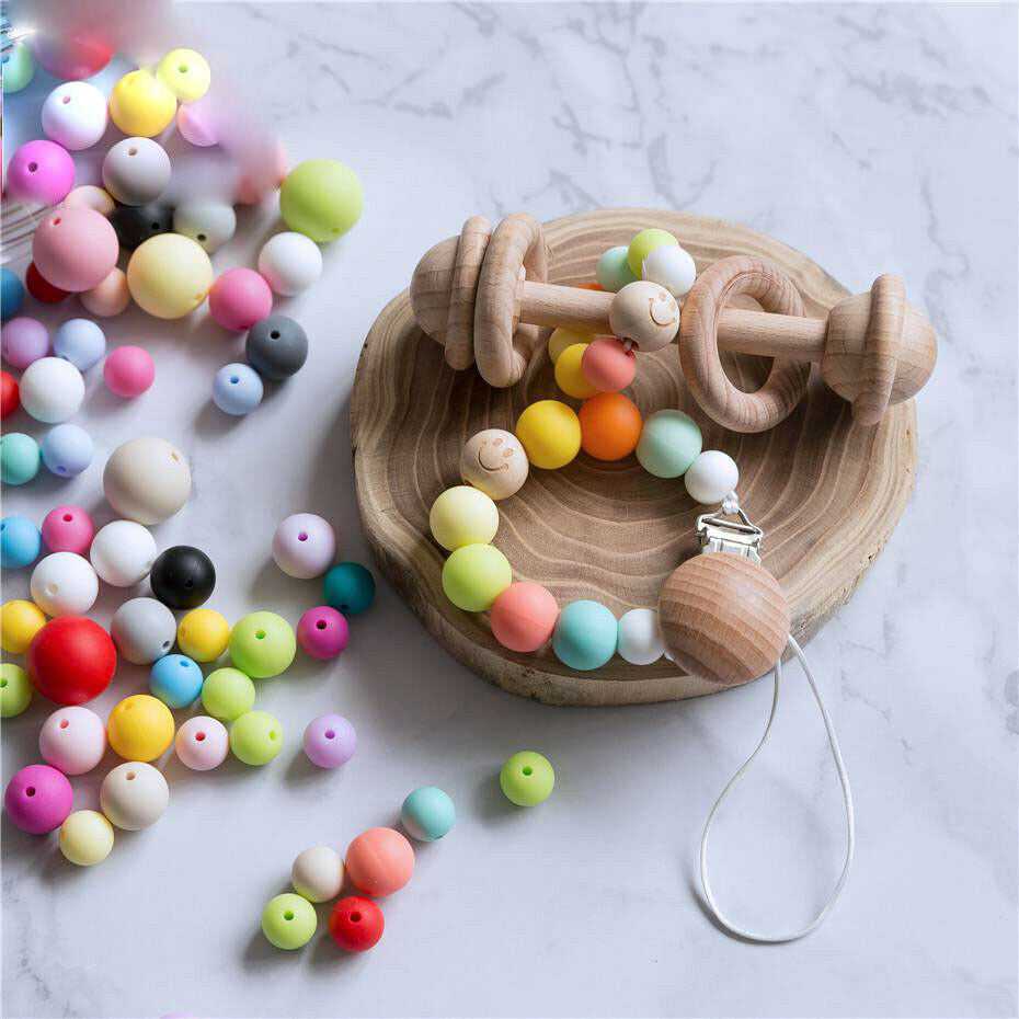 Beech Wood Stroller Toys
