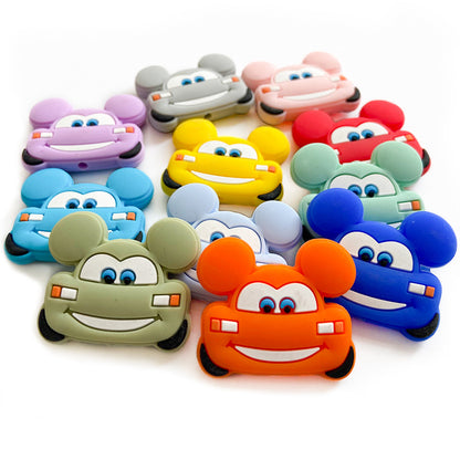 Car Silicone Beads - 30.5*27mm