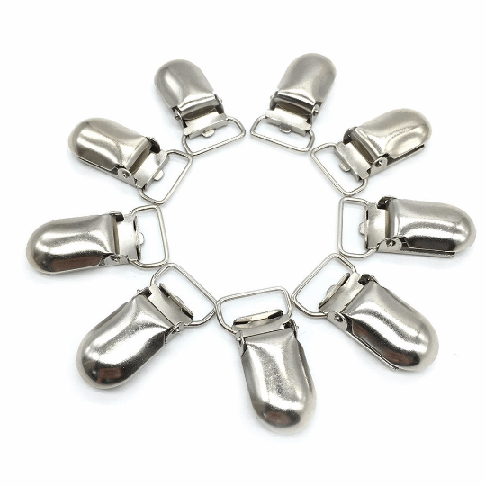 Pacifier Clips - Metal Suspender