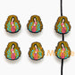 10-100Pcs Jesus Virgin Mary Silicone Rosary Beads Focal Beads 24*27*8mm