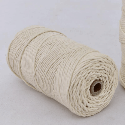 4mm Macrame Cord Single Strand Twisted Cotton Cord 200 Meters