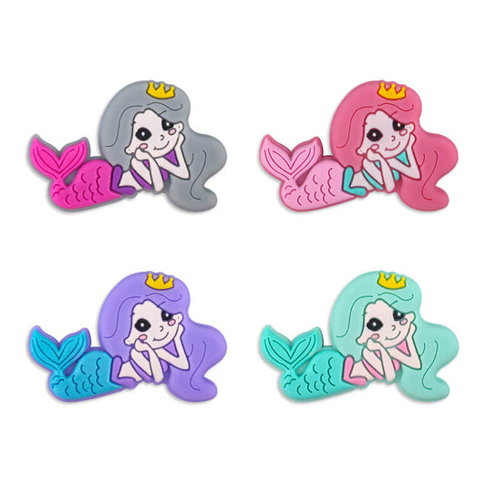 Mermaid Silicone Beads - 25*40mm