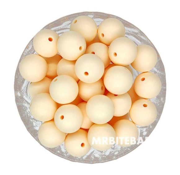 12/15mm Round Silicone Beads #1 - #24