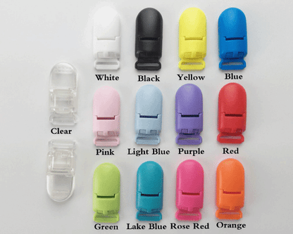 KAM Pacifier Clips Clasps  - Choose Color