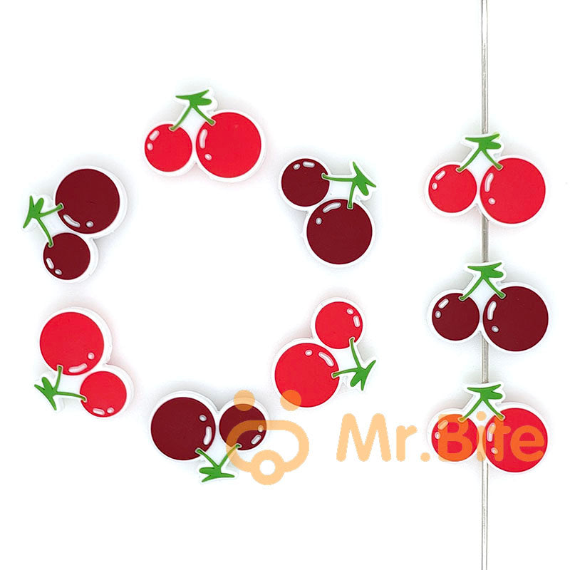 Cherry Focal Beads