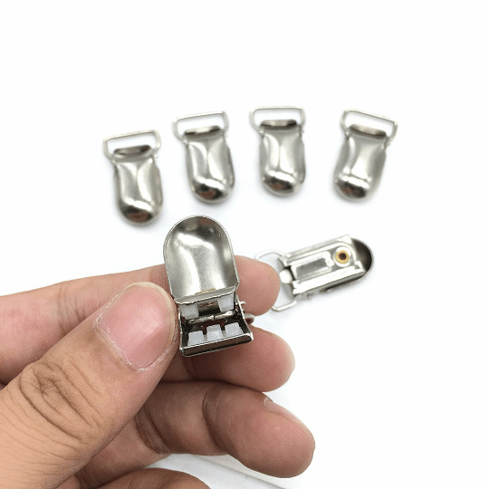 Pacifier Clips - Metal Suspender