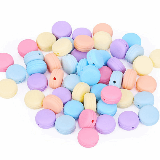 Macaron Silicone Beads