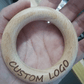 Custom logo 80MM BEECH Rings