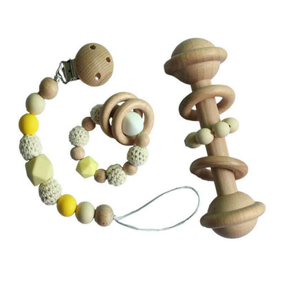 Lion Crochet Rattle Toys Set