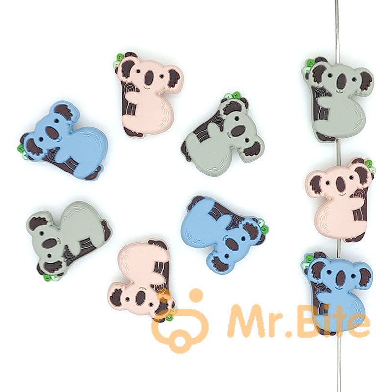 New Koala Silicone Beads