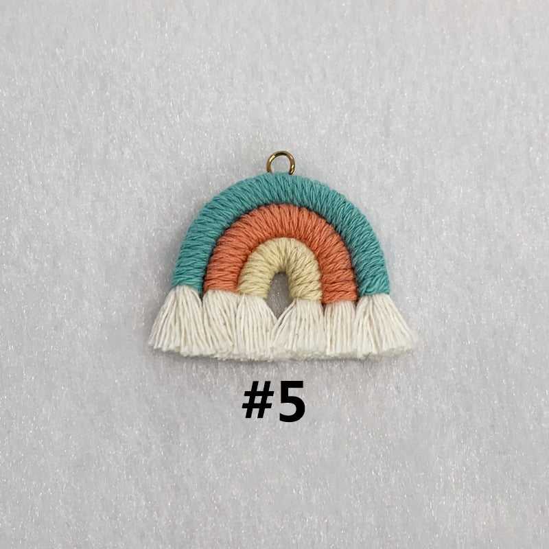 Mini Boho Macrame Rainbow - 40*35mm