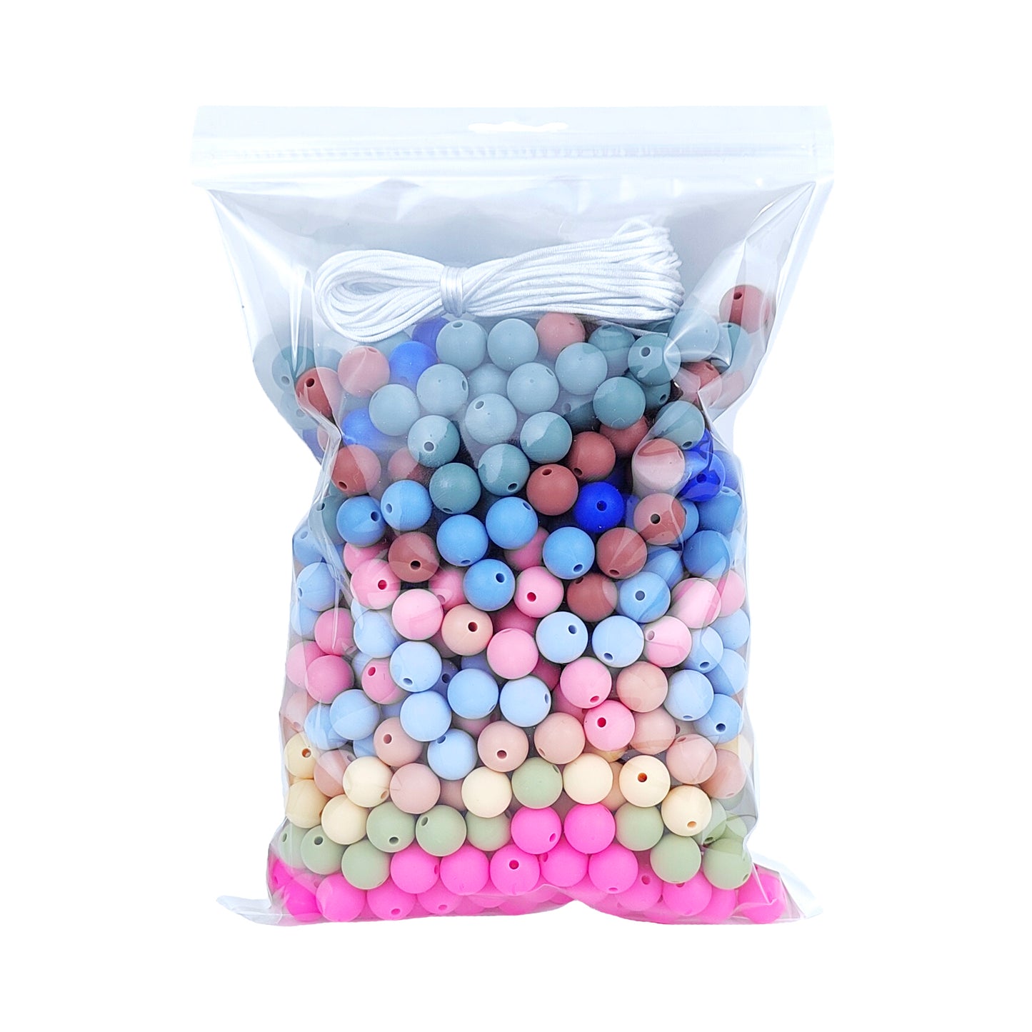  Silicone Beads Bulk Kit 500Pcs 12mm, Silicone Beads