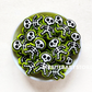Halloween Skeleton Silicone Beads - 29*22mm
