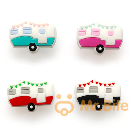 5-50Pcs Silicone Camper Focal Beads
