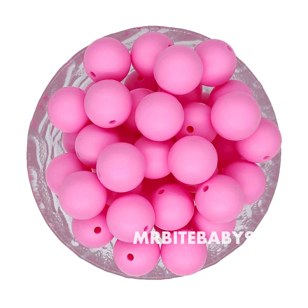 12/15mm Round Silicone Beads #74 - #97