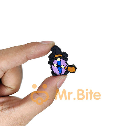 Wizard Gnome Focal Silicone Beads