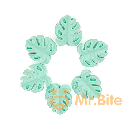 Small Monstera Leaf Focal Beads 20*25*8.5mm