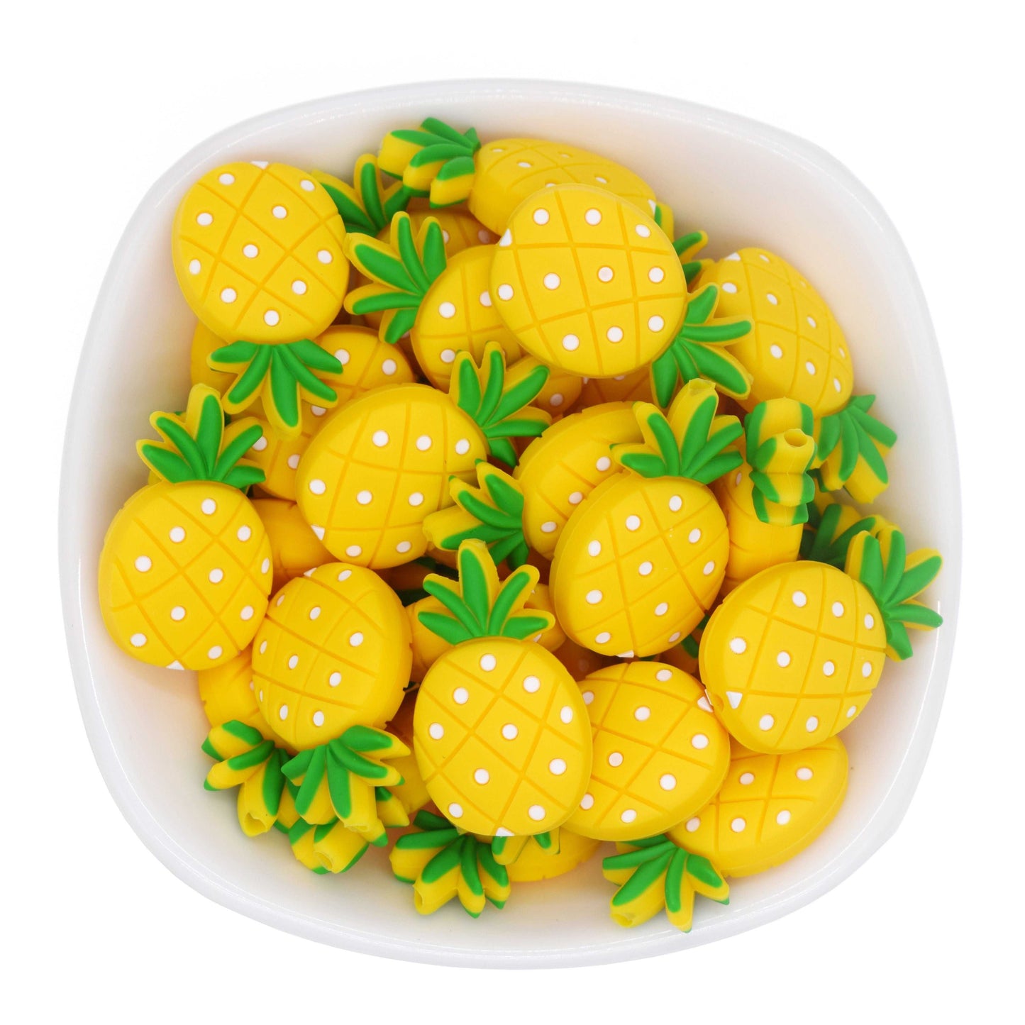Pineapple Silicone Beads - 32*19mm