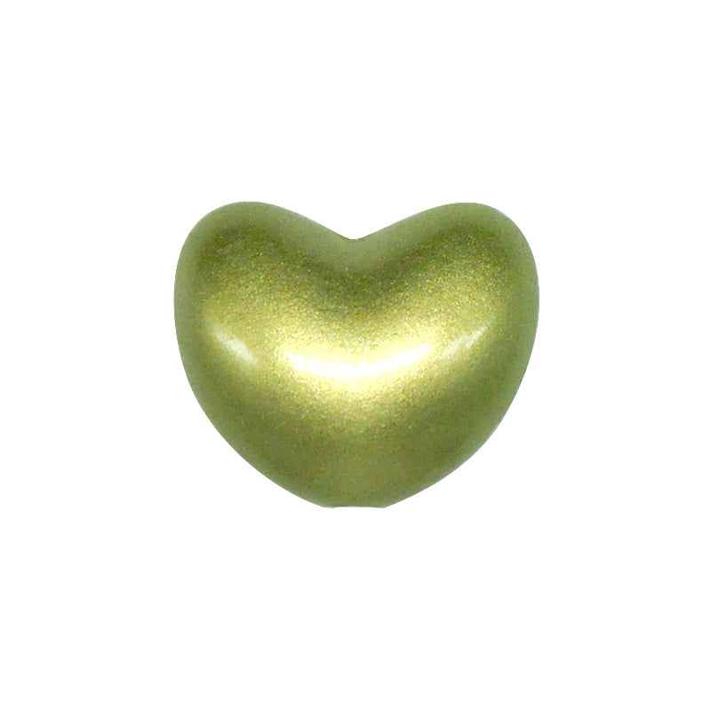 Metallic Gold Silicone Beads - Star/Lentil/Round/Hexagon/Heart/Bowknot