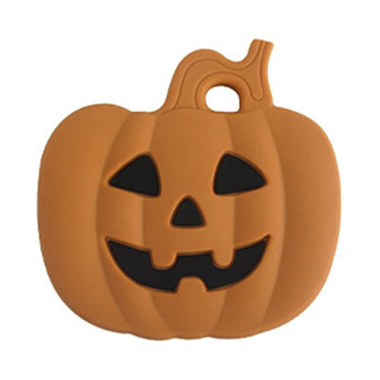 Halloween Pumpkin Silicone Teether Pendant