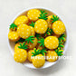 Pineapple Silicone Beads - 32*19mm