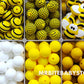Bee Theme Silicone Beads