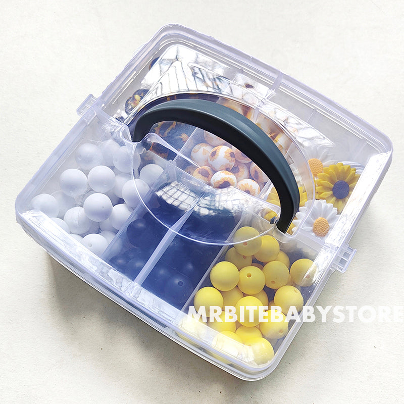 Sunflower Assorted Silicone Beads Kit
