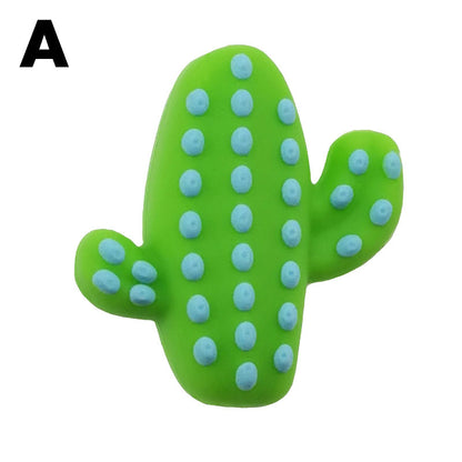 Cactus Silicone Beads 27*24mm