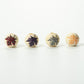 16mm Maple Leaf Mix Color Round Wood Beads